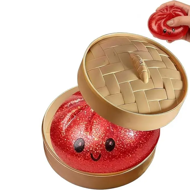 Bright Red Dumplings