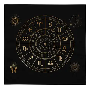 Zodiac Tarot Bandana – All-Over Tarot Cloth | The Astral Priestess