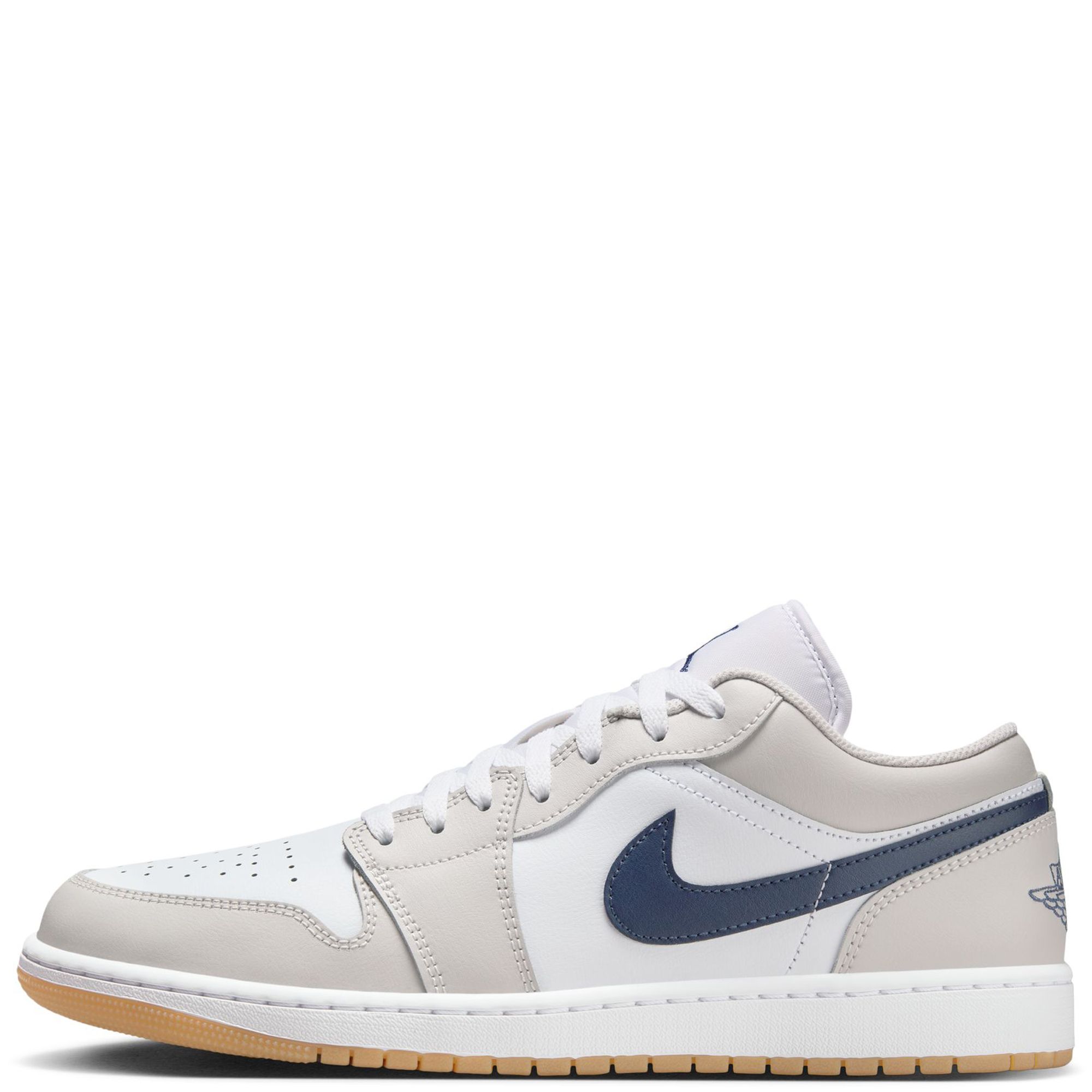 Mens Jordan 1 Low WhiteMidnight Navy 553558 146