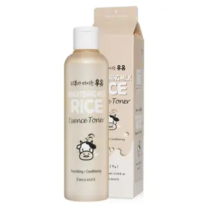 KWAILNARA Rice Milk Face Toner (6.76 Fl Oz) – Korean Toner for Radiant & Supple Skin | Milk Protein, Royal Jelly & Vitamin Complex | Long-Lasting Hydration