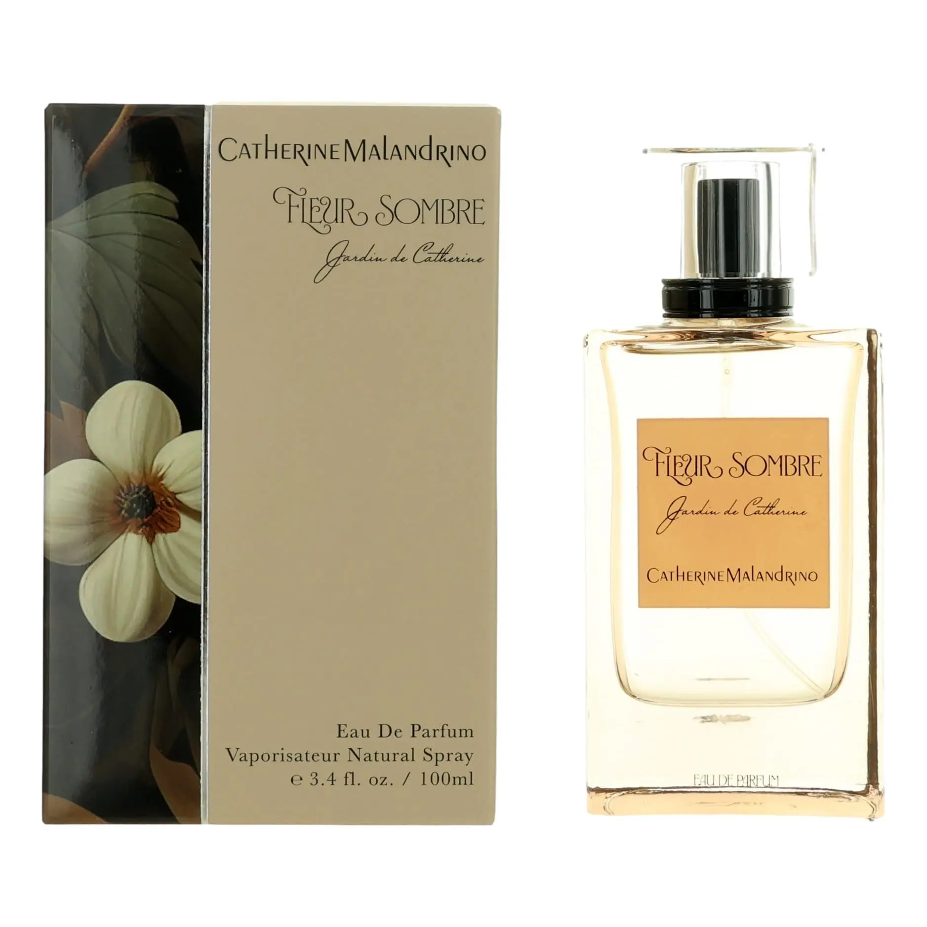 Fleur Sombre Elegant Floral Berry Women's Fragrance Eau de Parfum, 3.4 fl oz Spray with Exotic Fruits, Guava Juice, Jasmine, and Gardenia Bloom Notes, Elegant Floral Perfume