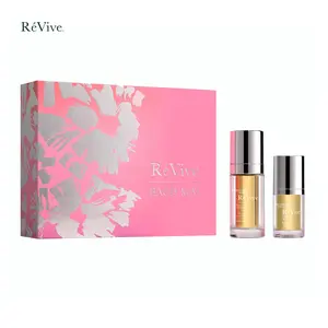 RéVive Brightening Ritual Set - Full-Size Britening Duo to Even Skin Tone, Smooth Texture & Boost Radiance - Brightening Eye Cream (0.5 oz) & Brightening Serum (1 oz)