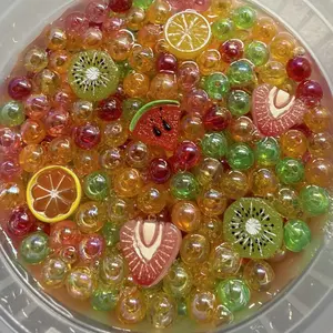 Fruit Salad Frenzy Gel Sensory Pad for ADHD & Anxiety Relief Skin Picking Dermatillomania Nervous Energy Calming Effect 