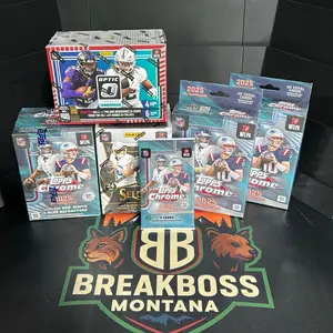 Break #37 Random Teams (1) 2025 Topps Chrome Blaster (2) 2025 Topps Chrome Hangers (1) 2025 Topps Chrome Hobby Pack (1) 2024 Select Blaster (1) 2025 Donruss Optic Blaster