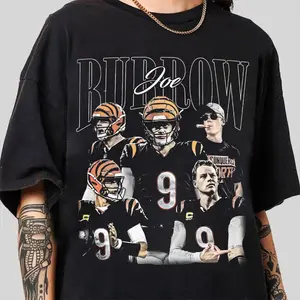 [Sale Up To 40%] Joe Burrow Vintage Shirt, Game Day Shirt, Football Fan Gift Shirt Unisex