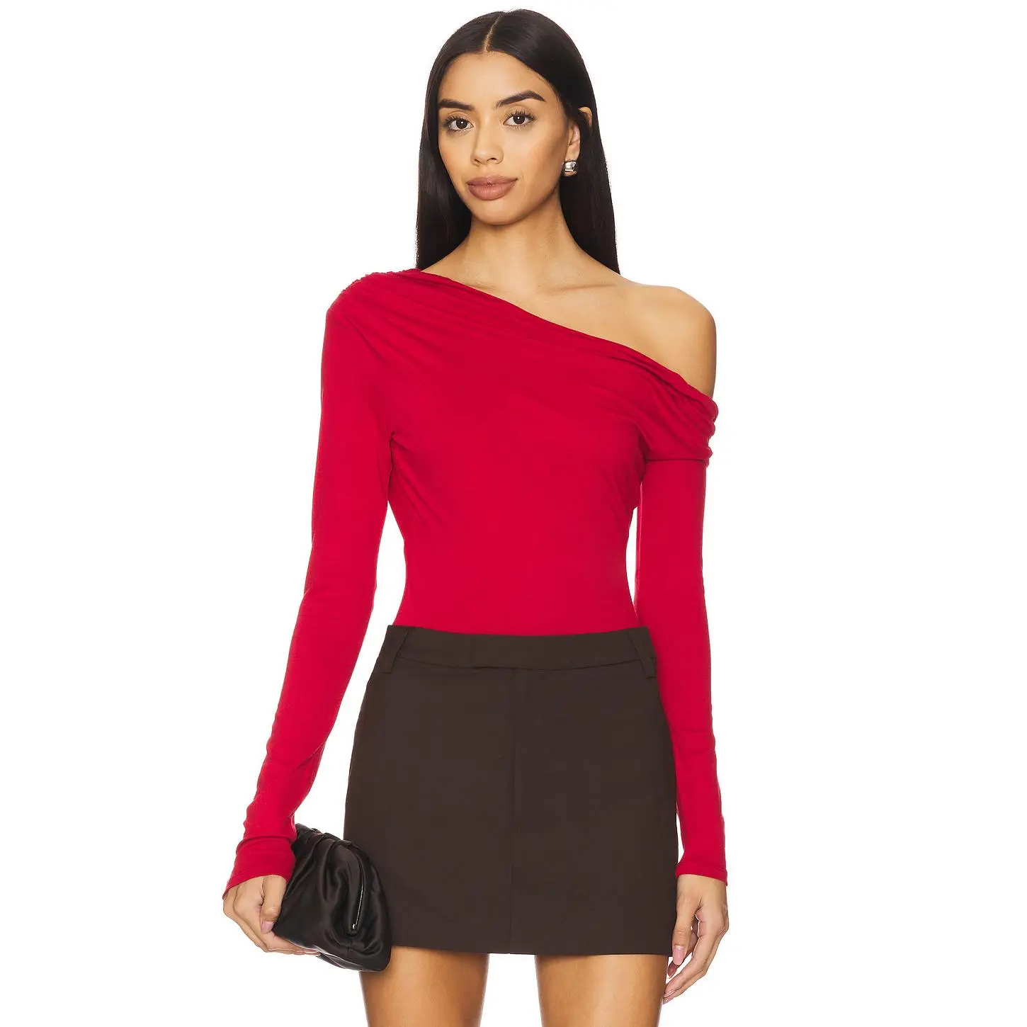 AFRM Bria Top in Poppy Red