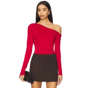 AFRM Bria Top in Poppy Red