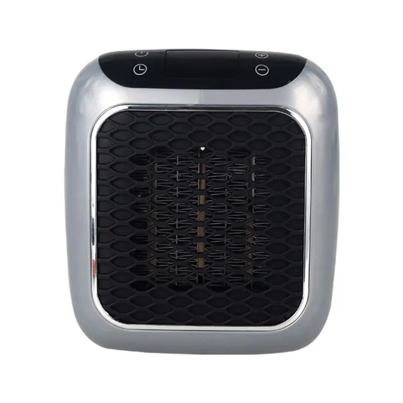 Wall-mounted Mini Wireless Electric Heater - 25*25cm High-Power Fast Heating Warmer with Remote Control, Constant Temperature, Rubber Components, Easy Installation for Home Bedroom, Study Rooms, Child-Safe Household Appliance for Families