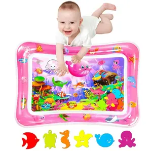 Water Mat for Tummy Time for Babies, Infants & Toddlers Ages 3–12 Months – Inflatable Water Play Mat, Developmental Toy for Summer, Baby Shower Gift