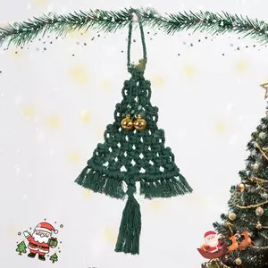 GTZ QUALITY PRODUCTS Hand-woven Cotton String Christmas Tree