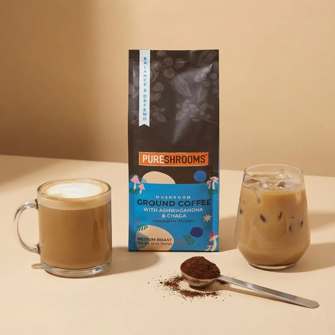 Balance & Defend Ground Mushroom Coffee