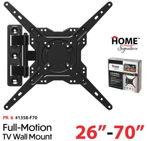 26"X-70" TV WALL MOUNT FULL MOTION HEAVY DUTY TV BRACKET FOR LED LCD OLED Plasma Flat Curved TVs