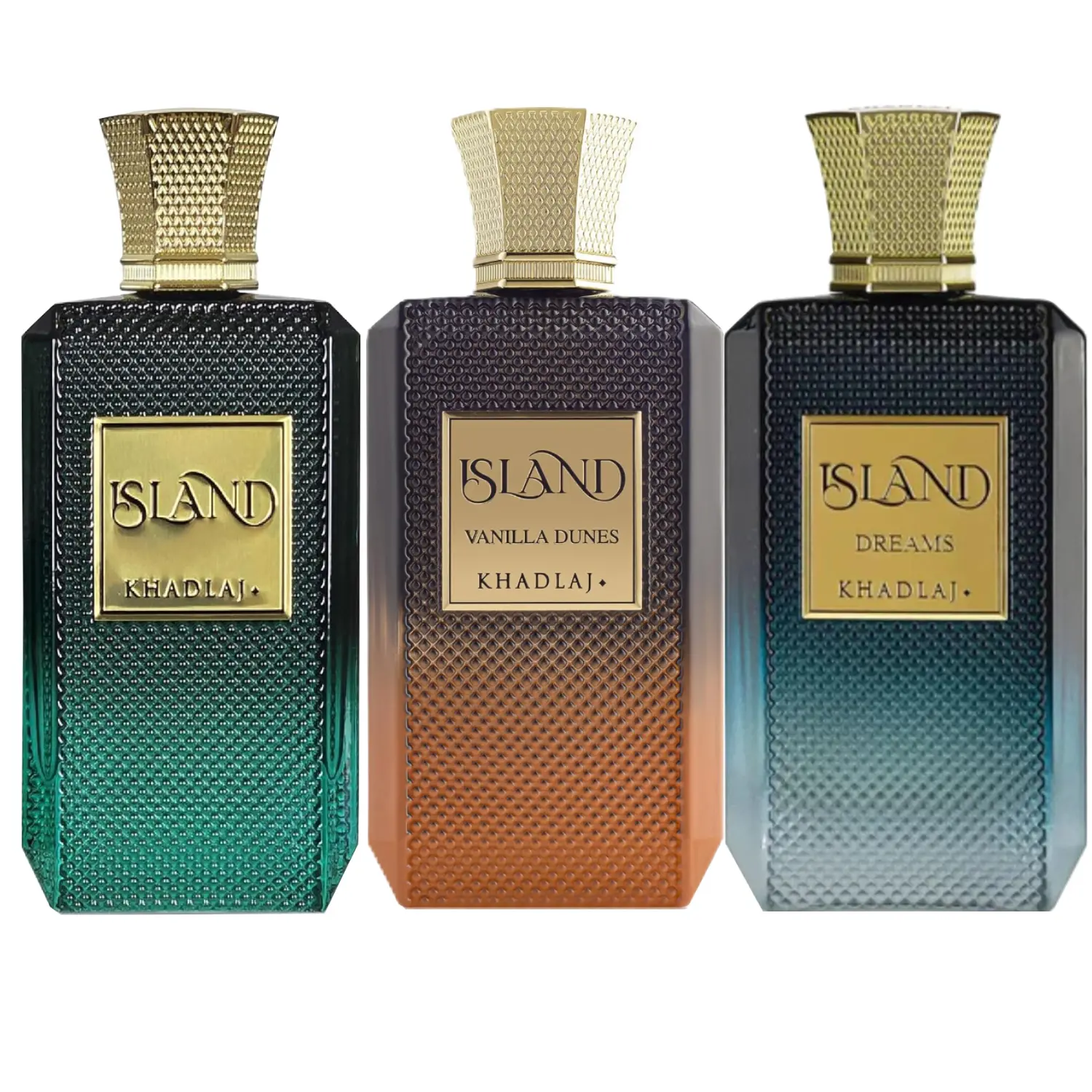 Khadlaj Island & Dreams & Vanilla Dunes Premium EDP Unisex Perfume Long-Lasting Travel Size Body Spray Luxury Niche Everyday Aesthetic Scent Gift Fragrance