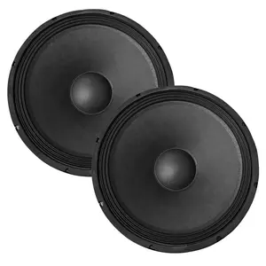 5Core 15" Subwoofer Speaker 2Pc 2000W Full Range PA DJ Audio Sub Woofer 8Ohm Bass Replacement Driver