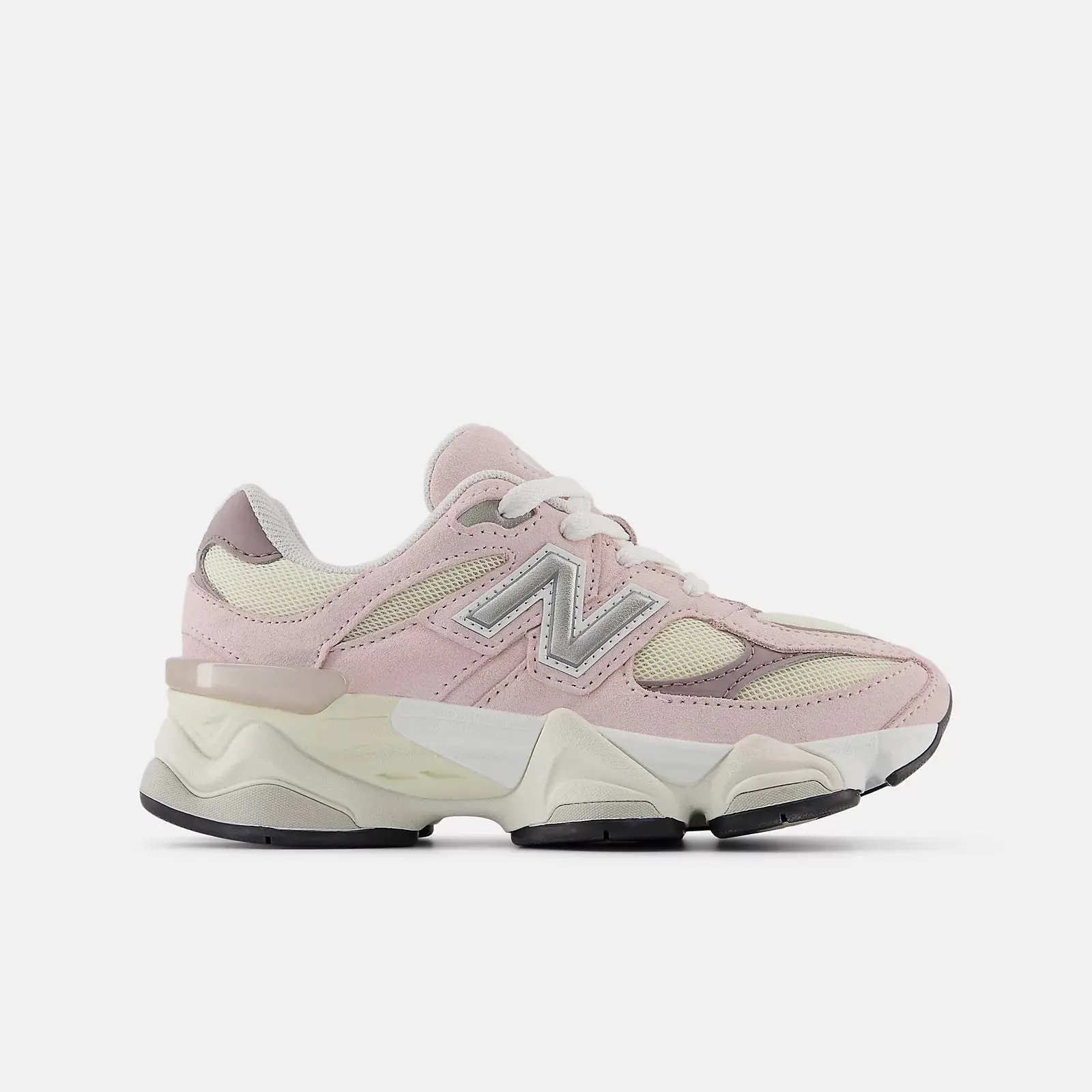 New Balance 9060 Rose Sugar Ice Wine (Preschool) Perfect Casual Daily Lifestyle Sneaker Fashion Footwear Gym Walking Shoe Running Sneaker Girl