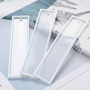 1pc/3pcs DIY Rectangular Crystal Epoxy Resin Bookmark  Mold - Perfect for Thanksgiving Crafts, Kitchen & Dining Decor
