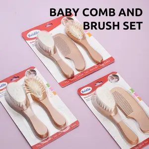 Baby Hair Care Essentials, Newborn Combs & Brush, Gentle & Safe Design, Perfect Gift for New Parents, Durable Material, Easy Grip Handle, Ideal for Daily Use