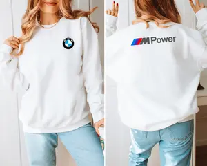 BMW Sweatshirt/Hoodie, MPower BMW Auto Fan Gift, Motorsport Sweatshirt for Men and Women