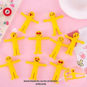 Stretchable Minion Doll Stretchable Toy, Christmas Popular Kids Party Gift, Soft Stretchable Doll, Ideal Halloween/Christmas Party Gift, Easter Basket Gift Bag/Capsule Filler