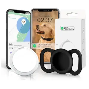 GPS Tracker for Dogs and Cats, Mini Smart Pet Activity Tracker, iOS Only, No Monthly Fee, Anti-Lost Finder Tag for Pets and Kids