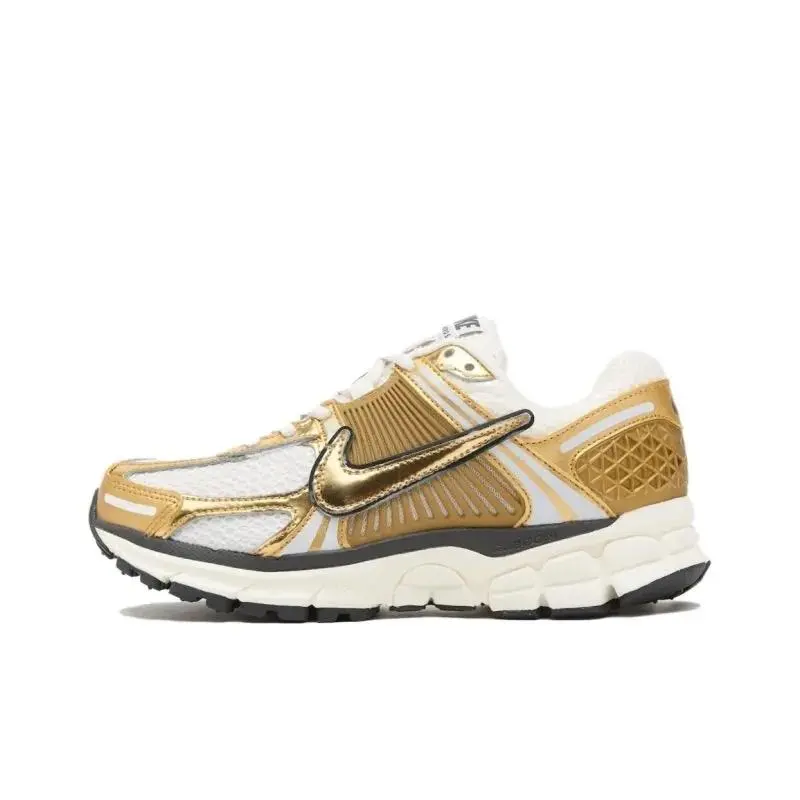 Nike Zoom Vomero 5 Metallic Gold Women’s Perfect Daily Casual Comfort Fashion Footwear Walking Running Sneakers Shoe Girl
