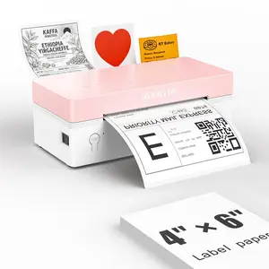 RT Bluetooth Wireless Thermal Shipping Label Printer - Compatible with iOS, Android, Windows, Mac, Chromebook - Efficient for Etsy, eBay, Shopify, USPS