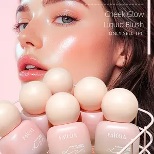 Natural Liquid Blush for Bare Makeup Look, Smooth Non-Cakey Formula, Ideal for Daily Commute, Beginner-Friendly, Long-Lasting Finish