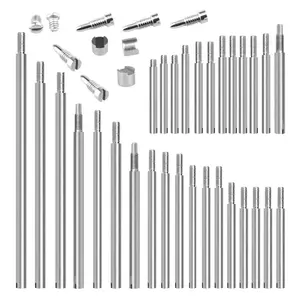 Metal Bassoon Repair Parts Shafts Screw Pad Adjustment Kit