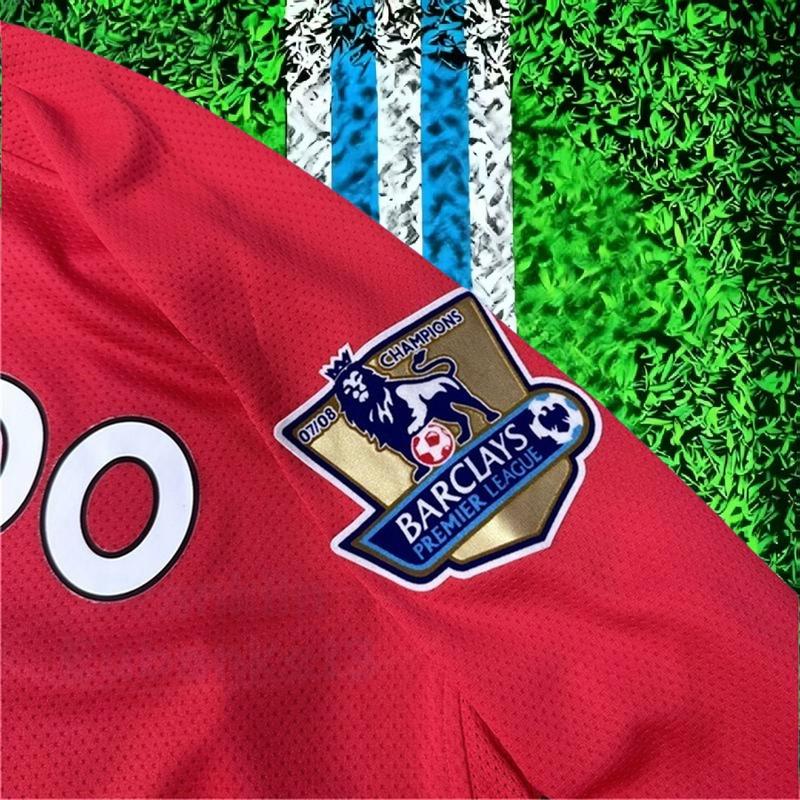 07-08 Champions League Retro Long Sleeve CR 7Soccer Jersey