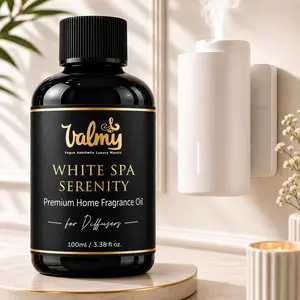 Valmy White Spa Serenity – Premium Waterless Fragrance Oil for Nebulizing Diffusers & HVAC Systems (100 ml)