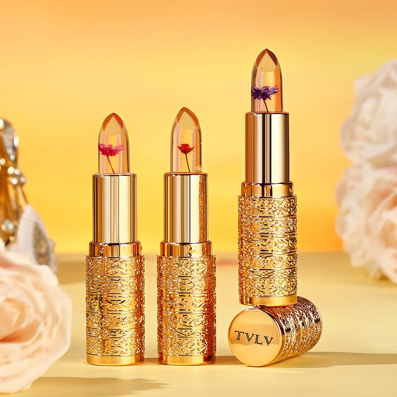 KinoLuxe Viral Magic Color Changing Lipstick, Moisturizing Plumping Lip Gloss Stick, Long Lasting Hydrating Lip Oil for Women Girls, Glossy Makeup Lip Balm fall gift sexy charismatic essence