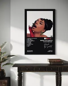 Mariah The Scientist - To Be Eaten Alive Album Poster | Album Cover Poster | Music gift | Music Wall Decor | Artist