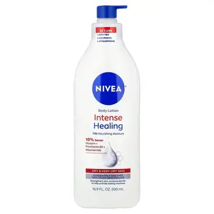 Nivea Intense Healing, Body Lotion, Dry & Very Dry Skin, 16.9 fl oz (500 ml)