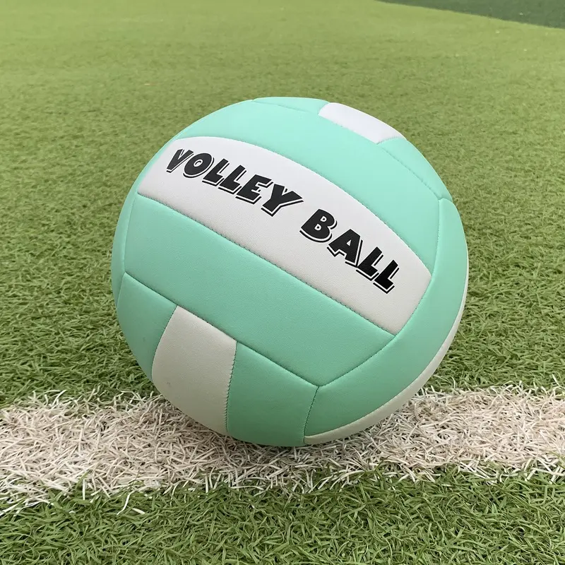 No. 5 Volleyball Youth Game Thickened High School Elementary School Children's Beach Soft Air Macaron Volleyball size Sportsball Training