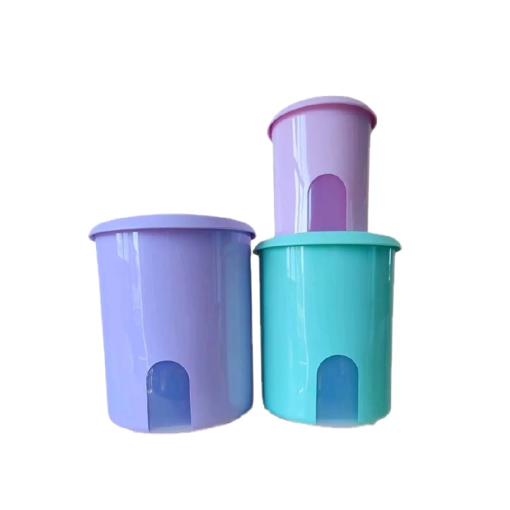 One Touch Canister Multi Color Set