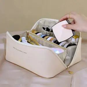 Makeup Bag Women's Large Capacity Portable Makeup Case Travel Wash Bag Cosmetics Storage Bag Cosmetic Bag Cosmetic Storage Organizer Cosmetics Bags Cosmetic Organiser