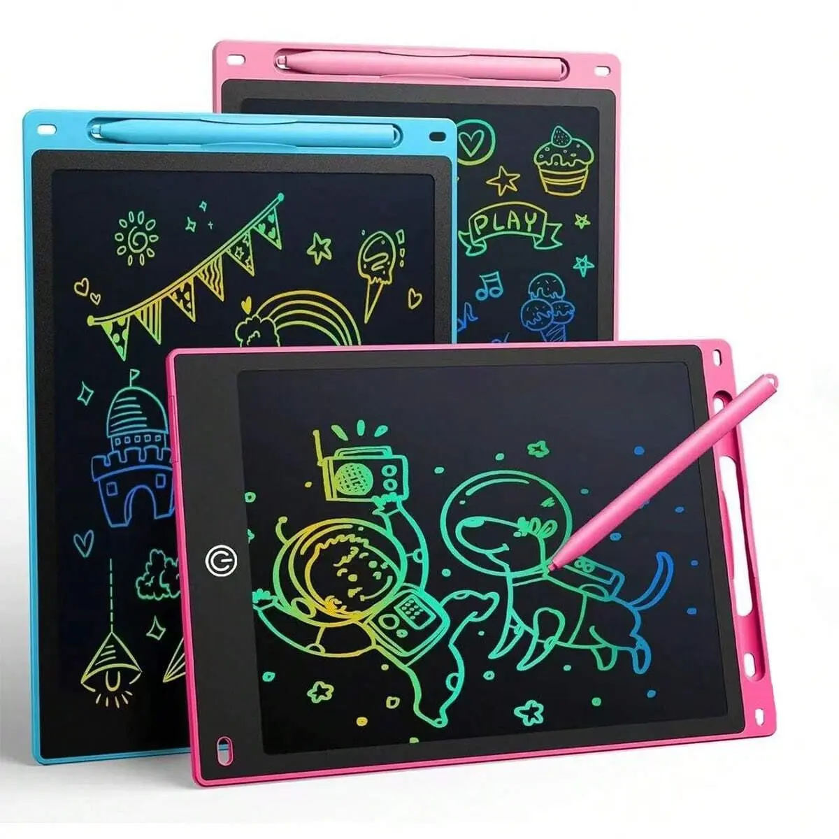 1pc LCD Writing Tablet Graffiti Board Toy, 8.5-Inch Color Screen, Erasable & Reusable, Kids Handwriting Board, Ages 3-6, Birthday Gift