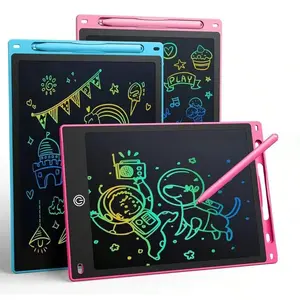 1pc LCD Writing Tablet Graffiti Board Toy, 8.5-Inch Color Screen, Erasable & Reusable, Kids Handwriting Board, Ages 3-6, Birthday Gift