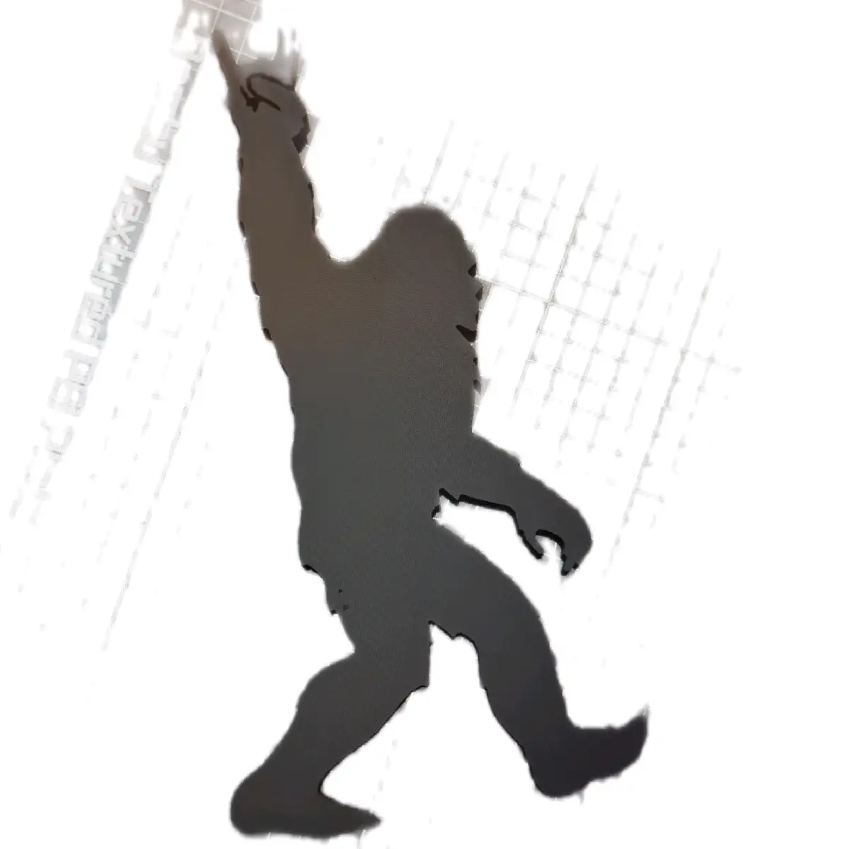 ROCK ON BIGFOOT STATUE