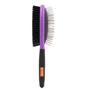 Hartz Groomer's Best Combo Dog Brush, Multi-Colored