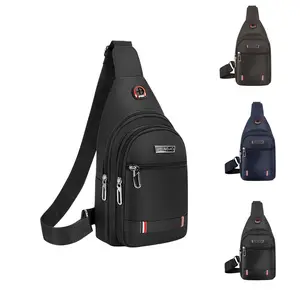 Men Women Chest Sling Shoulder Bag Cross Body Fanny Pack Sports Travel Backpack Cross Body Pouch Small Sling Backpack