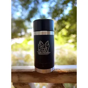 Tailwagger-Engraved YETI Rambler 12 oz Bottle with Hotshot Cap