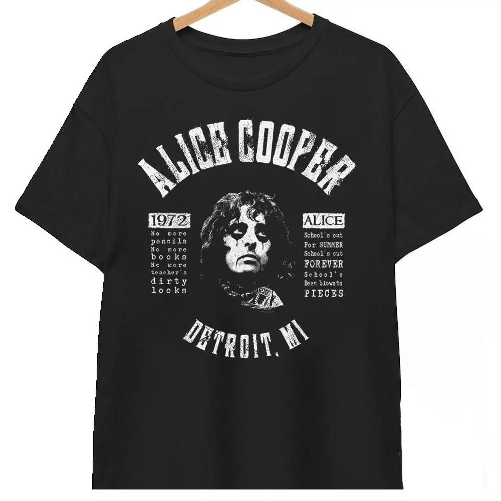 Alice Cooper Schools Out Lyrics Official Merchandise T-shirt New