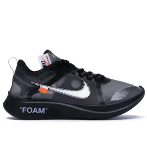 Nike Men's Zoom Fly Off-White Black Silver Running Shoes, from StockX