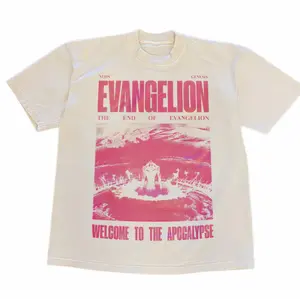 Evangelion Vintage T-Shirt, Classic Anime Tee, Y2k Graphic Tee Shirt, Unisex T-Shirt, Gift For All Top Womenswear Menswear