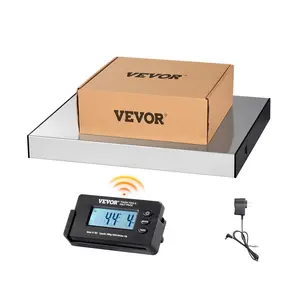 【DealsForYouDays】VEVOR Digital Shipping Scale,  , 49 ft Wireless Control, 440 lbs x 1.7 oz. Postal Scale, with Timer, Tare Function, HD LCD Screen Package Scale for Luggage, Home, Post Office, AC/DC Powered, FCC Listed