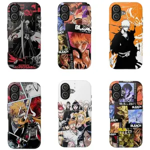 Bleach Anime Manga Ichigo Hollow Japanese Action Fantasy Art Tough Phone Case. Edgy Otaku Aesthetic Heavy Duty Shockproof Protective Smartphone Cover for iPhone 17 Pro Max 16 Air 15 14 13 12 11. Perfect Anime Fan Accessory.