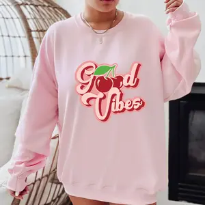 Good Vibes with Cherries Sweatshirt