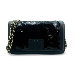 Badgley Mischka Sequin Crossbody Bag