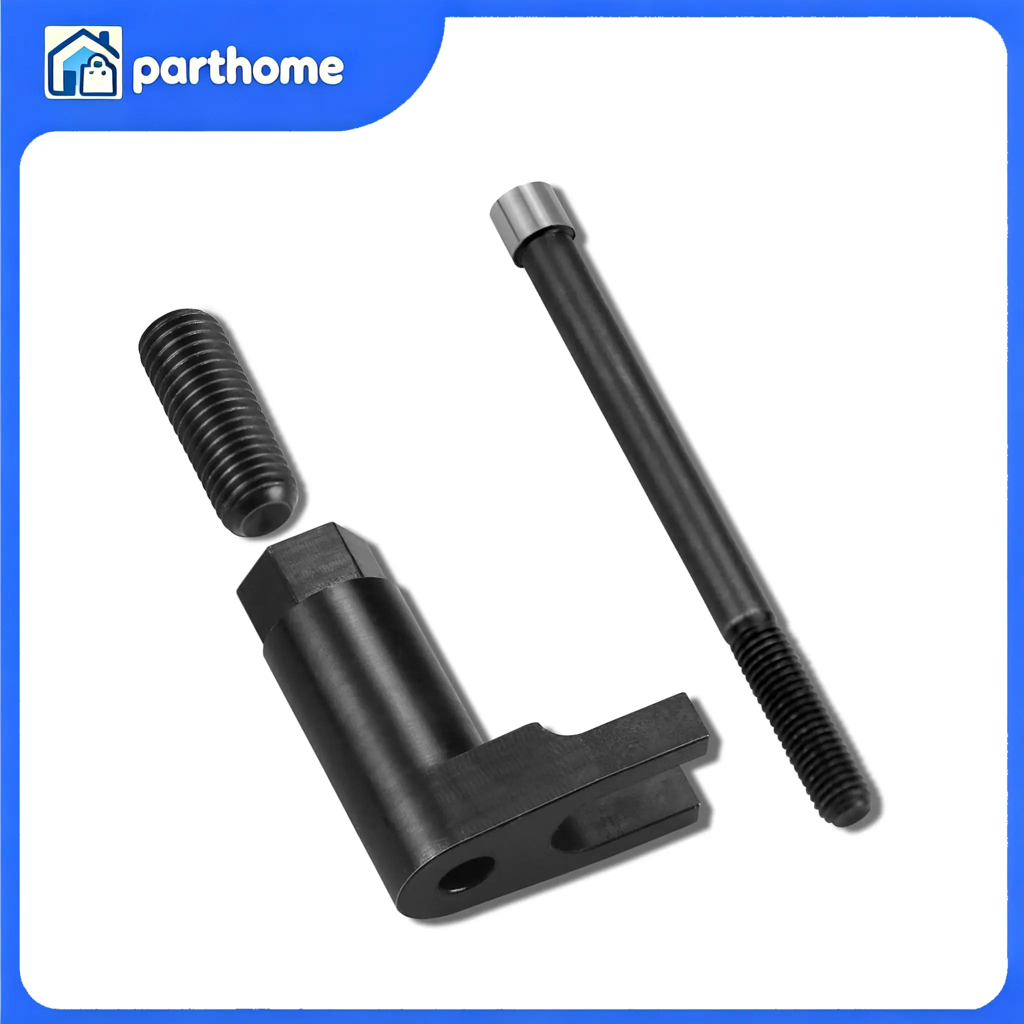 3418 High Strength Fuel Injector Removal Puller Tool Kit, Automotive Maintenance Tools, Cost Effective Alternative for 2011-2018 Ford 6.7L Powerstroke, 4140 Steel Build, Black Coated Finish, Fuel Pressure Regulator Compatible, Car Automotive Tools